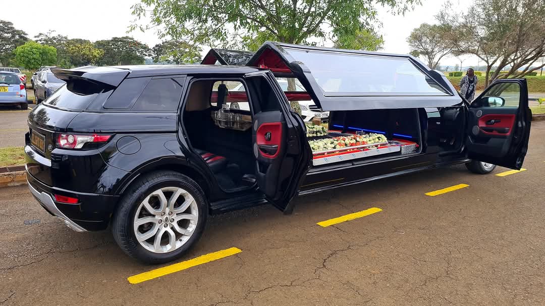 Limousine Open Casket View